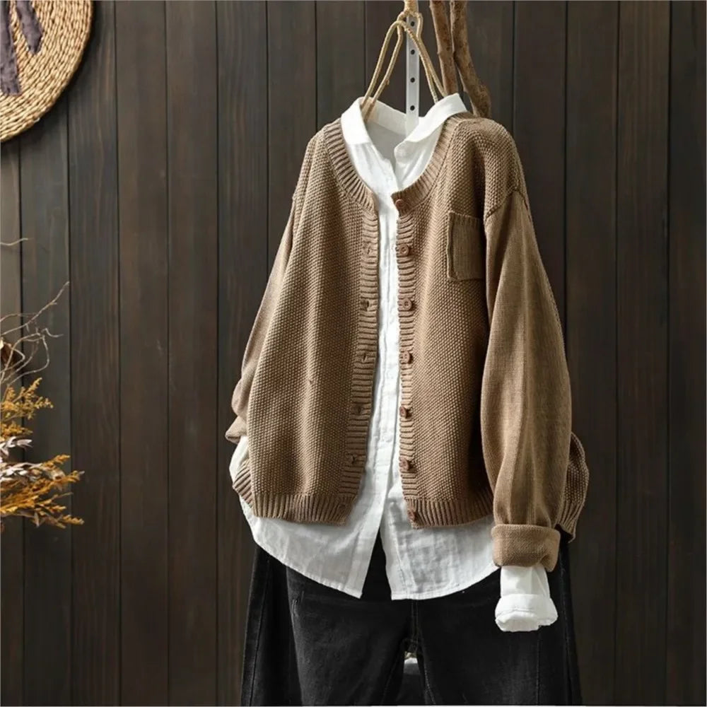 Marlene – Cardigan en Lin