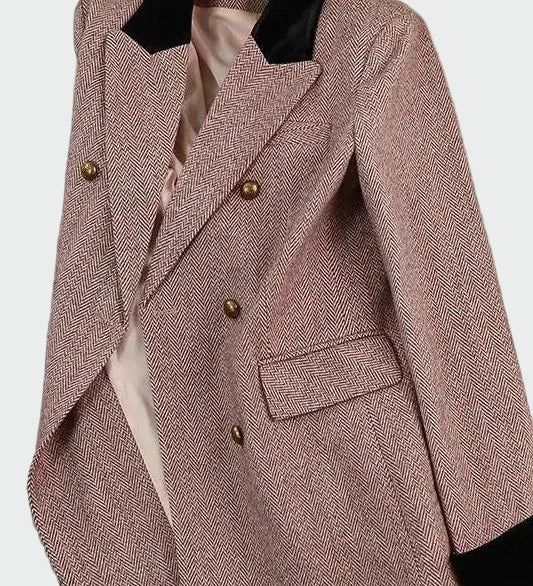 Manteau à Double Boutonnage