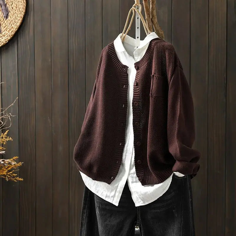 Marlene – Cardigan en Lin
