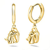 Boucles d'Oreilles Fidélité — Fermoir Rond