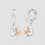Boucles d'Oreilles Tendresse — Fermoir Rond