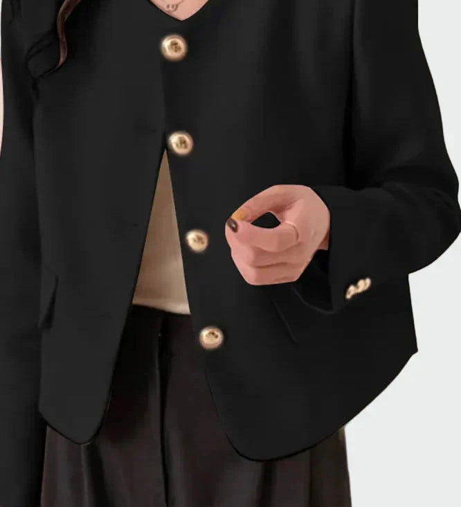 Blazer à la Coupe Élégante