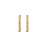 Aurate x Marilyn Monroe: Twisted Rope Hoop Earrings