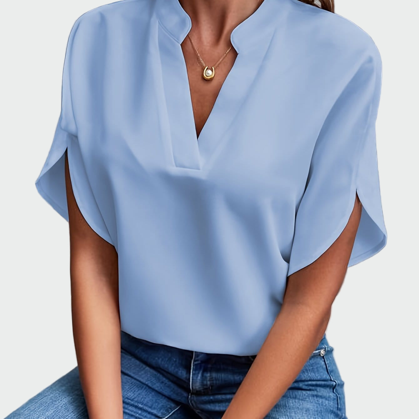 Chemise Drapée Imprimée