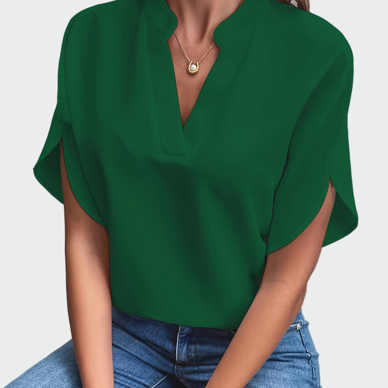 Chemise Drapée Imprimée
