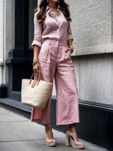 Isadora – Look Casual Chic Rose