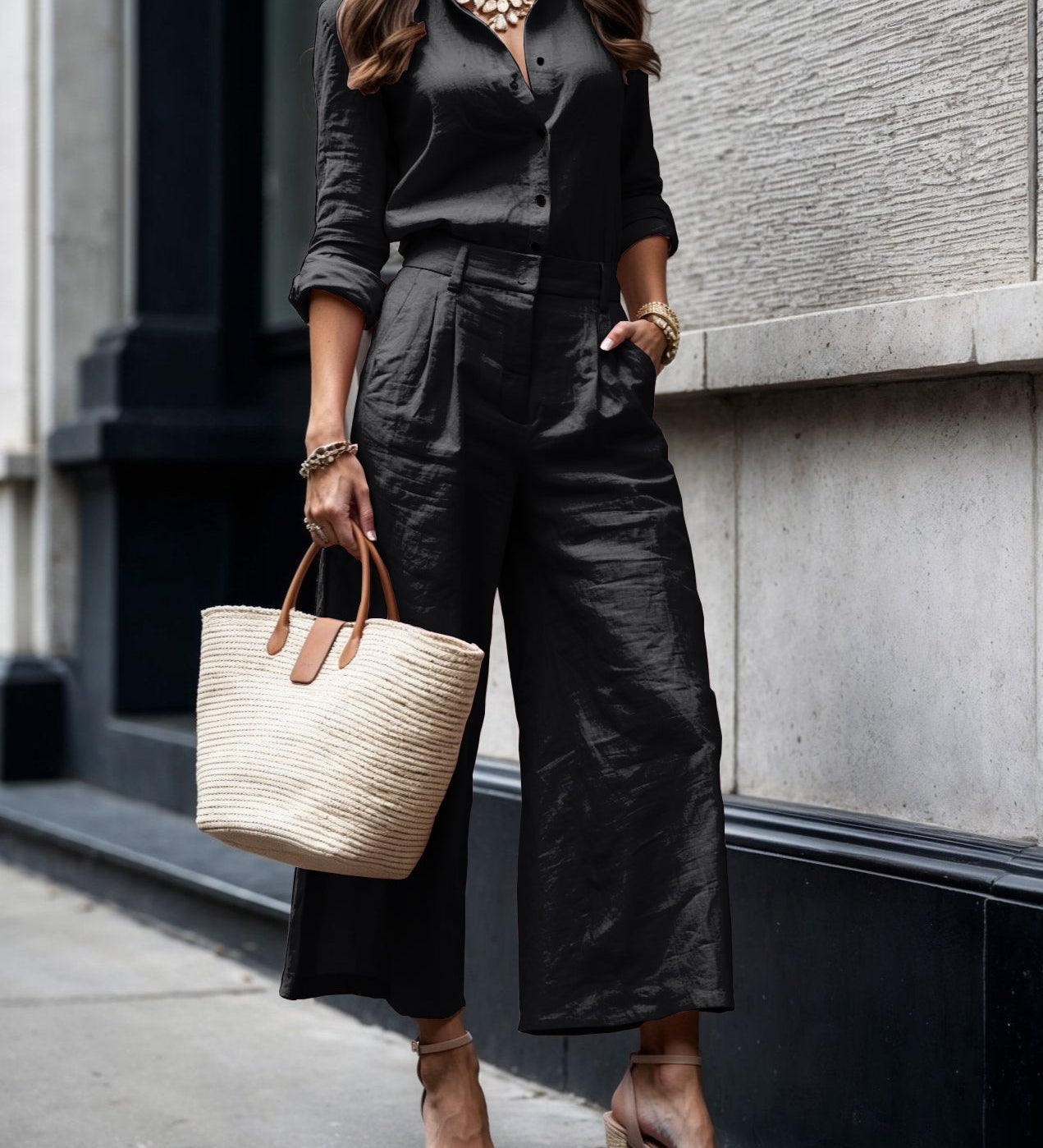 Isadora – Look Casual Chic Rose