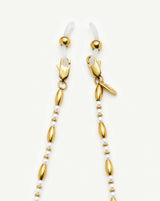 Alyssa Sunglasses Chain | 18ct Gold Plated/Pearl