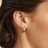 Curve Hoop Earrings