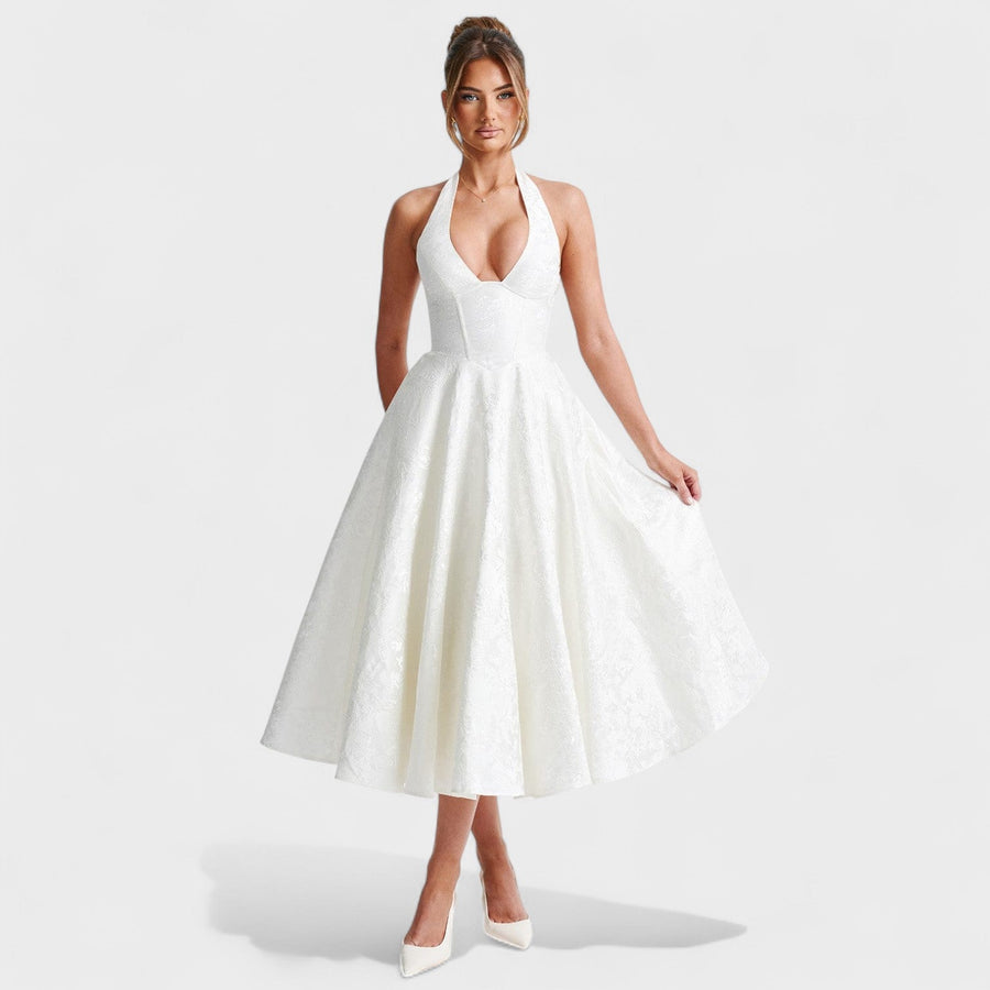 Efi – Robe Midi Texturée