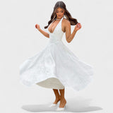 Efi – Robe Midi Texturée