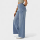 Irene™ — Calças Wide Leg que Flatteiam Todos os Corpos