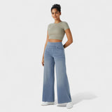 Irene™ — Calças Wide Leg que Flatteiam Todos os Corpos