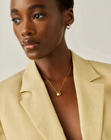 Lucy Williams Arco Pendant Necklace | 18ct Gold Vermeil