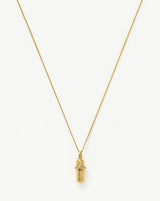 Message in a Bottle Ridge Pendant Necklace