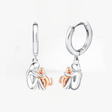 Boucles d'Oreilles Tendresse — Fermoir Rond
