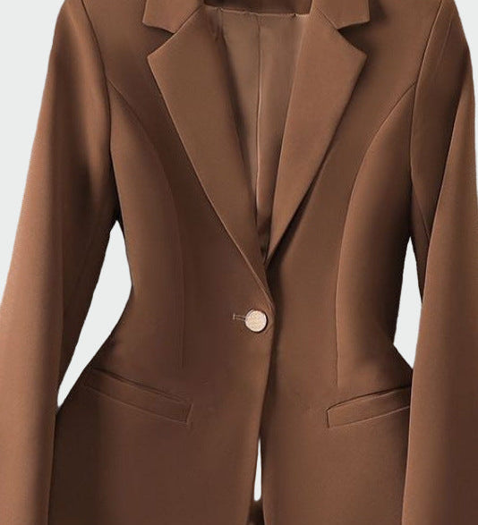 Blazer à la Coupe Moderne et Élégante