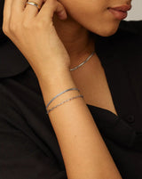 The Go-To Bracelet Set | Platinum Plated