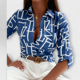 Romina – Blouse à Col Classique