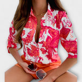 Romina – Blouse à Col Classique