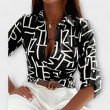 Romina – Blouse à Col Classique